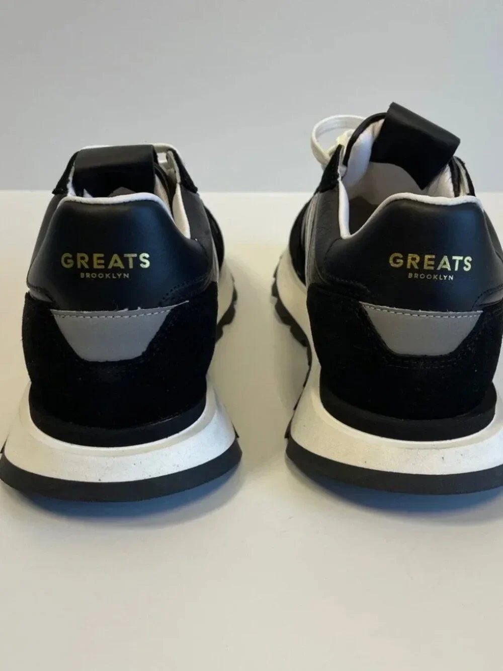 NWOT Greats Greenpoint Runners Black - sz 8.5 Womens